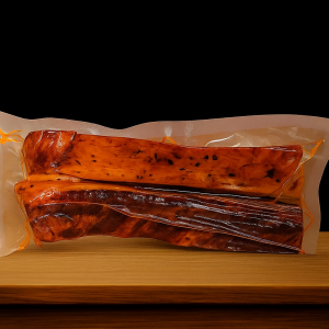 Panceta adobada curada