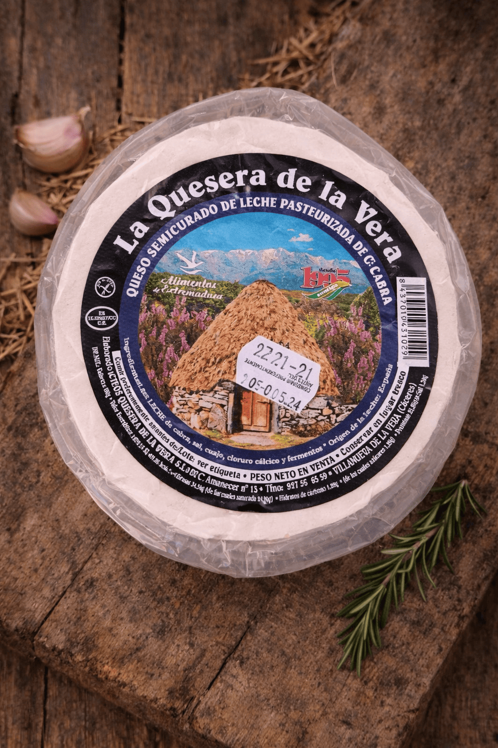 Queso semicurado de cabra - La Quesera de la Vera